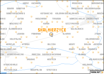 map of Skalmierzyce