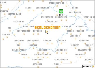 map of Skalokhórion