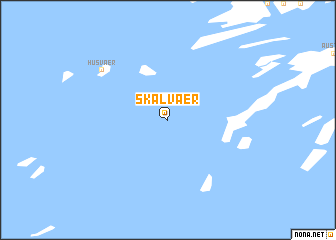 map of Skålvær