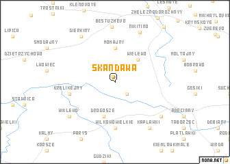 map of Skandawa