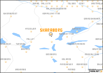 map of Skaraborg