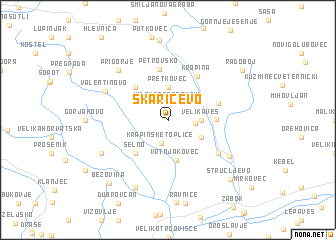 map of Škarićevo