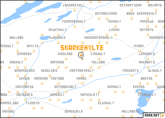 map of Skärkehylte