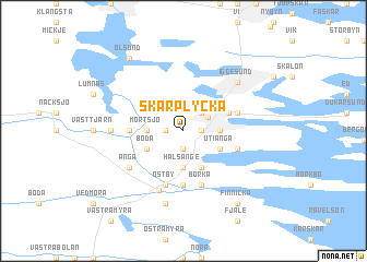map of Skarplycka