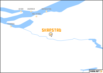 map of Skarstad