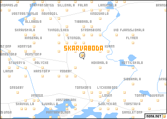 map of Skärvaboda