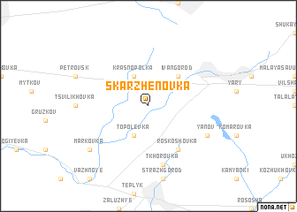 map of Skarzhenovka