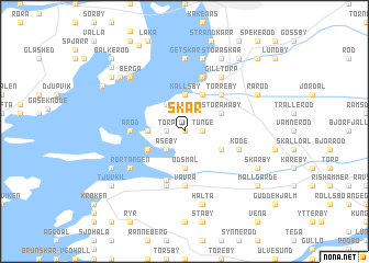 map of Skar