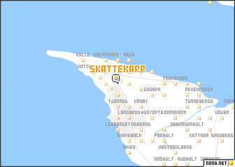 map of Skättekärr