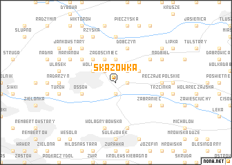 map of Skazowka