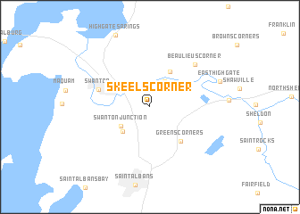 map of Skeels Corner