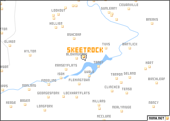 map of Skeetrock