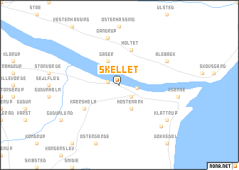 map of Skellet