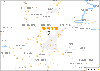 map of Skelton