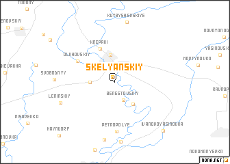 map of Skelyanskiy