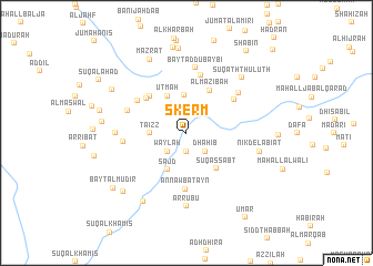 map of Skerm