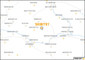 map of Skibitsy