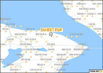 map of Skibstrup