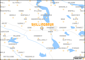 map of Skillingarum