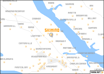 map of Skimino