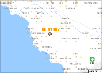 map of Skintaby