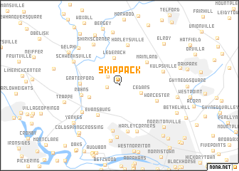 map of Skippack