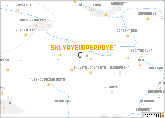 map of Sklyayevo Pervoye