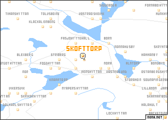 map of Skofttorp