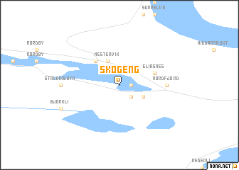 map of Skogeng
