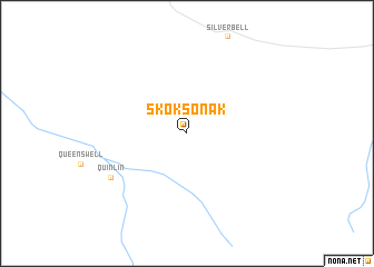 map of Skoksonak