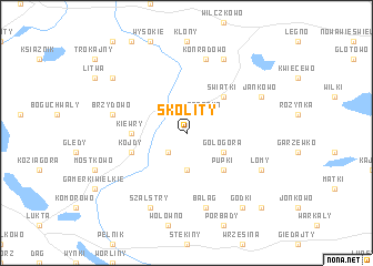 map of Skolity