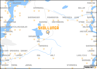 map of Sköllunga