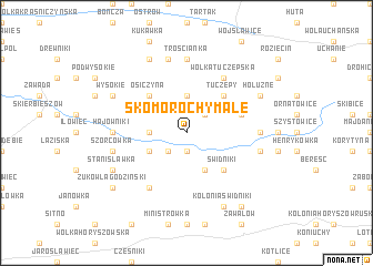 map of Skomorochy Małe