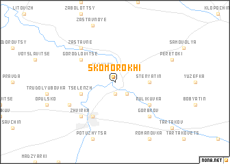 map of Skomorokhi