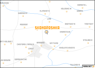 map of Skomoroshka