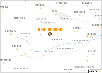 map of Skomoroshki