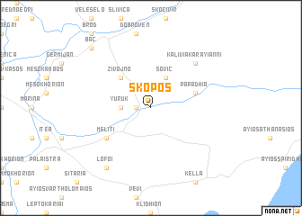 map of Skopós