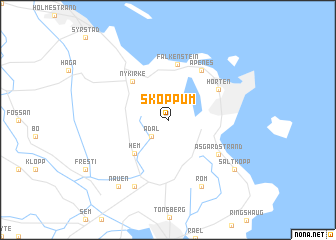 map of Skoppum
