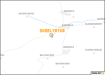 map of Skorlyatka