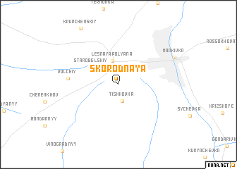 map of Skorodnaya