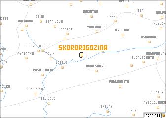 map of Skoro-Rogozina