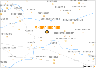 map of Skorovarovo