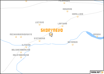 map of Skorynevo