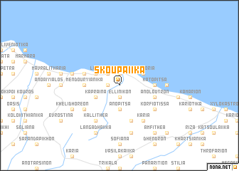 map of Skoupaíika