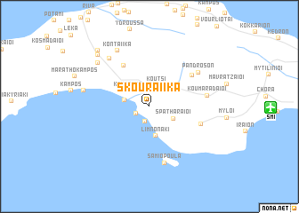 map of Skouraíika
