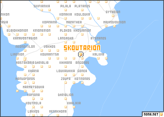 map of Skoutárion