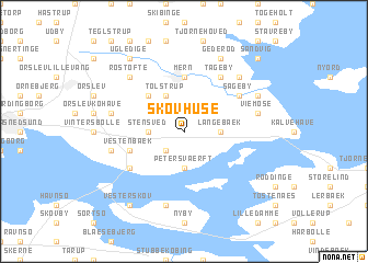 map of Skovhuse