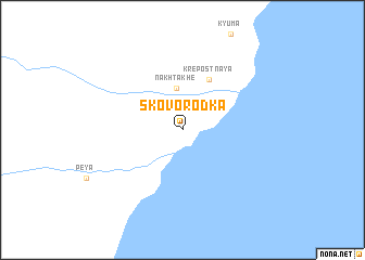 map of Skovorodka