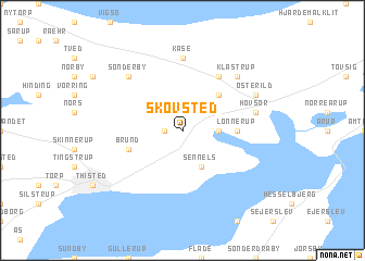 map of Skovsted