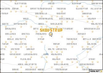 map of Skovstrup